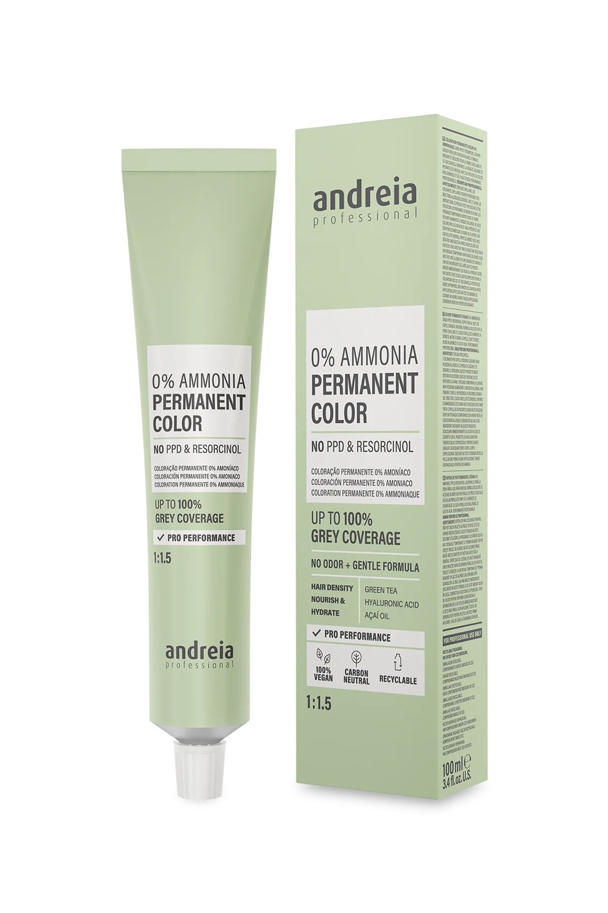 Coloration Permanente 0% Ammoniaque 100ml