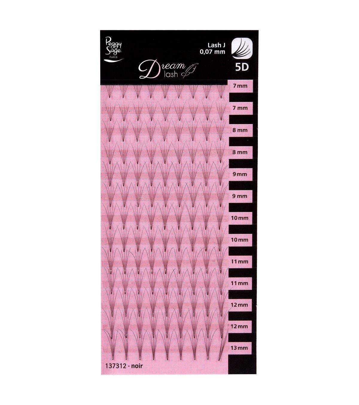  Volume russe - Bouquets 5D - Courbure naturelle J 