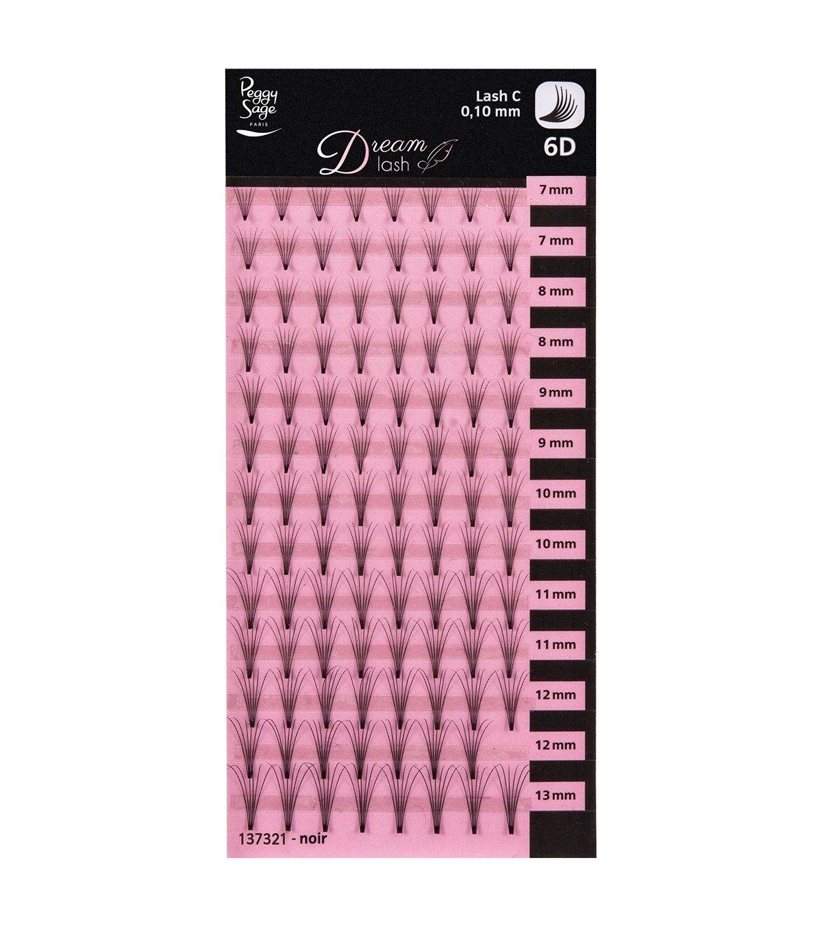  Volume russe - Bouquets 6D - Courbure extrême C 