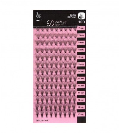  Volume russe - Bouquets 10D - Courbure naturelle J 