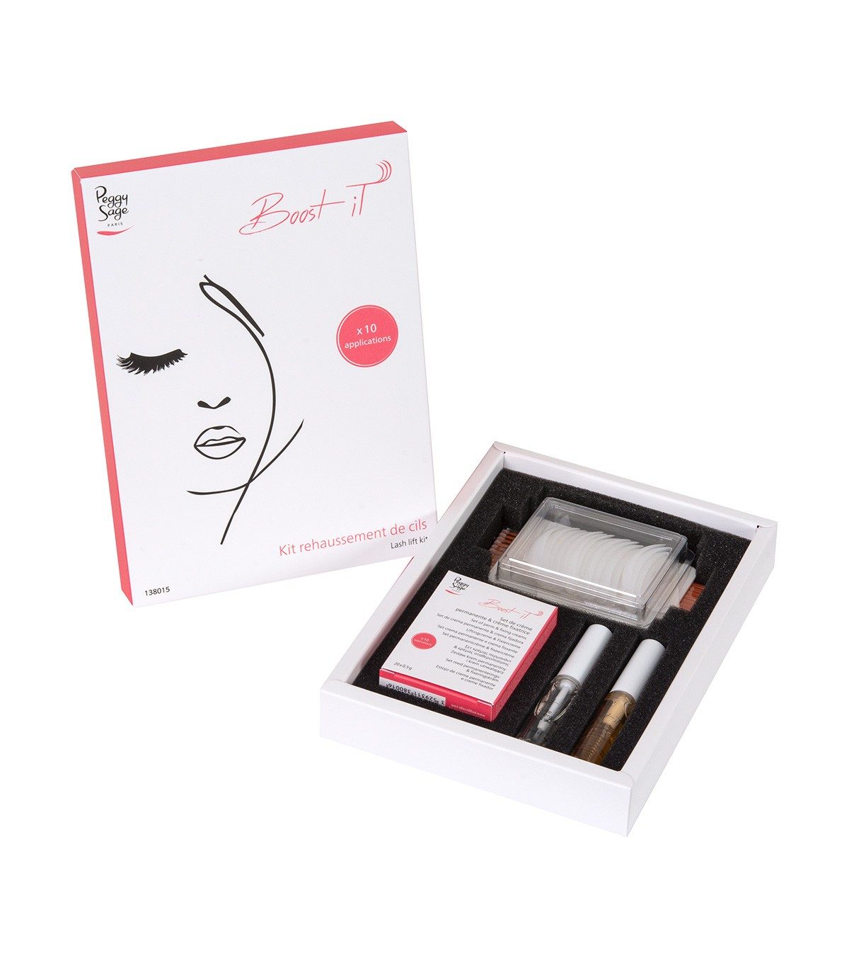  Kit Rehaussement de Cils - 10 Utilisations (Produit réservé aux professionnels)