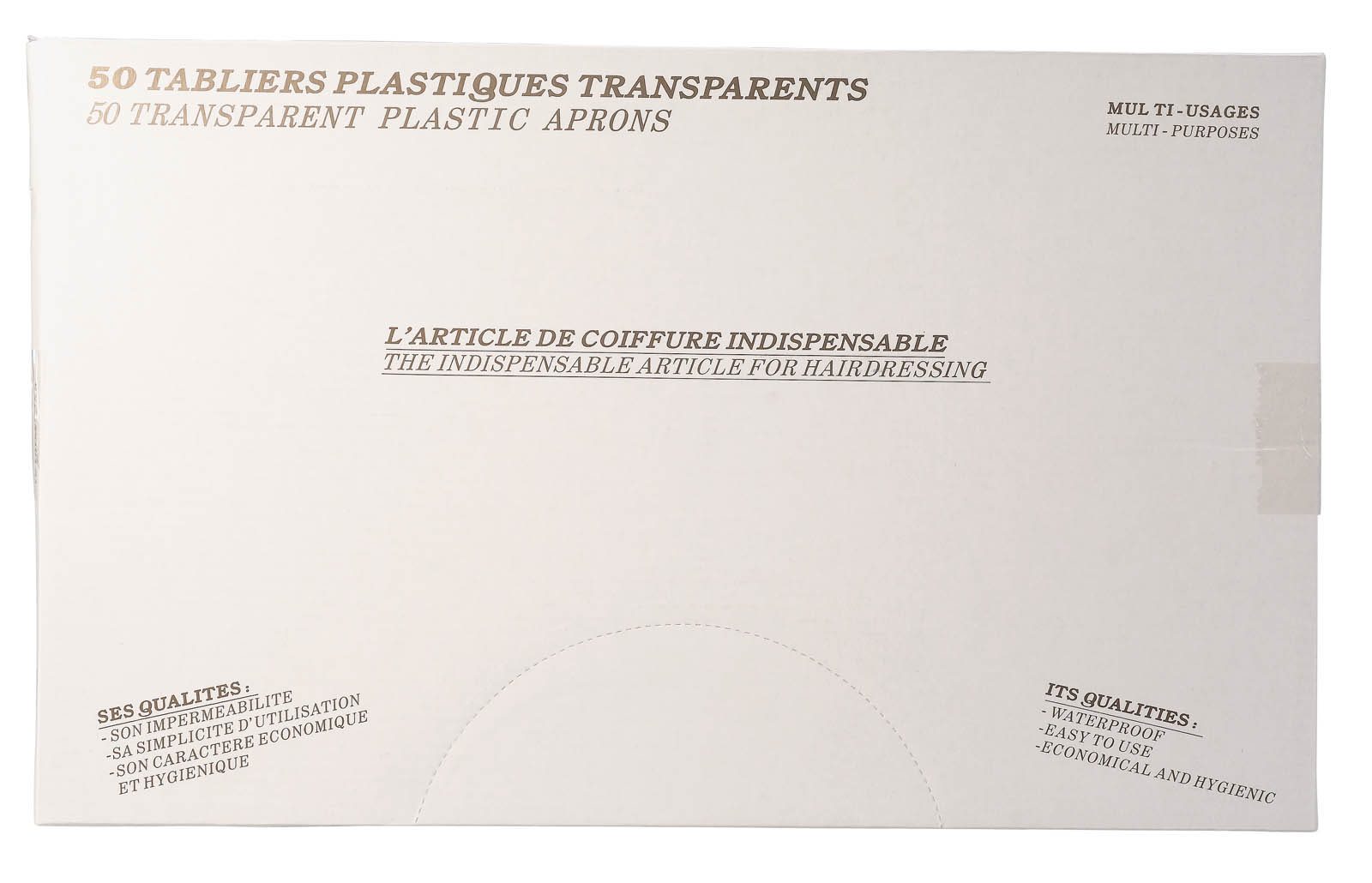 4410151 P003356 Tabliers jetables 50pcs