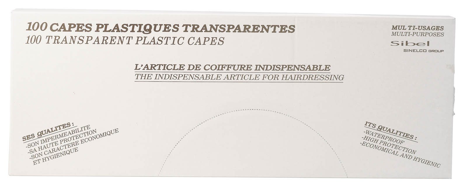 4410310 Capes à teintures jetables 100pcs