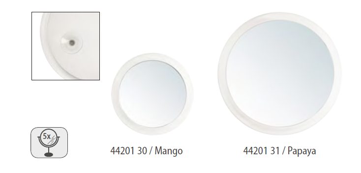 MIROIR A VENTOUSES GROSSISSANT 5X