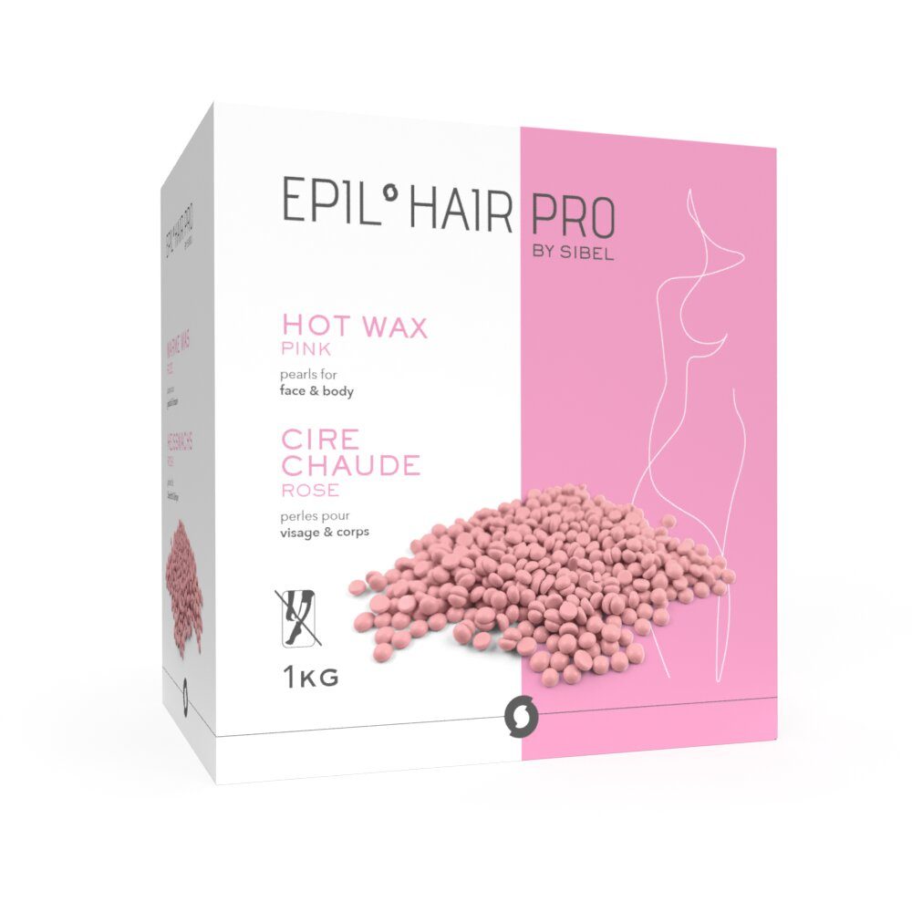 7410204 Cire dépilatoire chaude Visage &amp; corps rose perles - 1kg