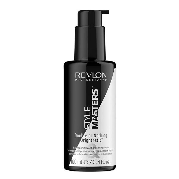 REVLON STYLE MASTERS Brightastic Sérum coiffant agent de coupe & brillance anti-frisottis DOUBLE OR NOTHING 100ml