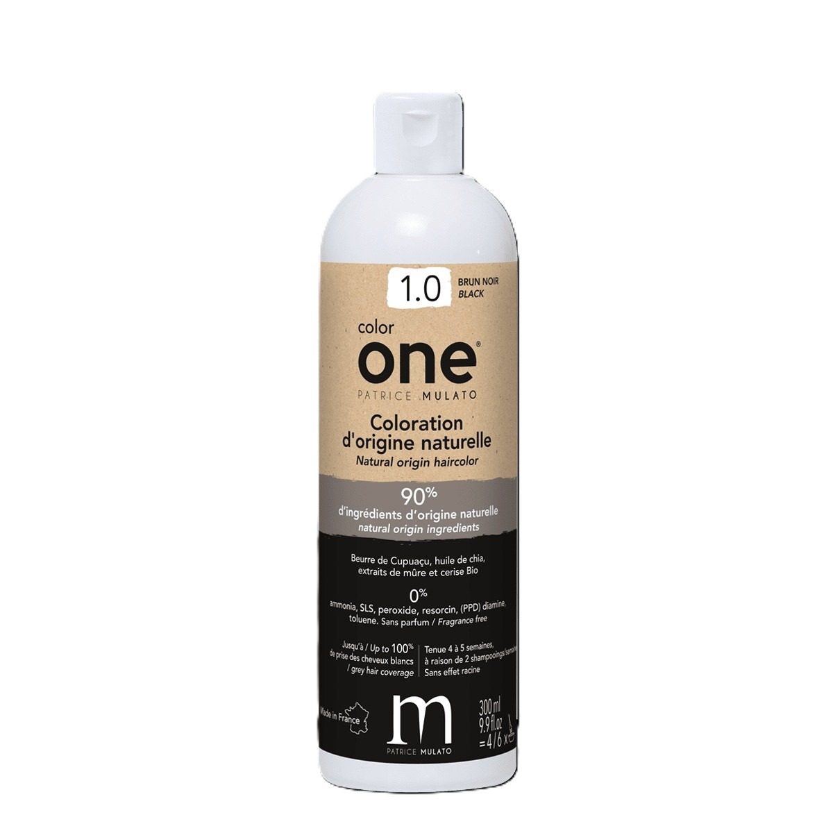 Mulato Color One 1.0 brun noir 300ml
