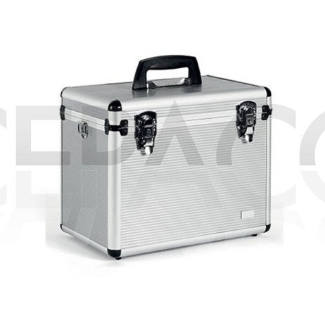 0150355 Alux L Beauty Case aluminium 25.2x32x42.3cm