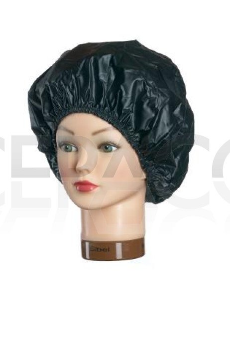 0253309 PLASTI-CAP ELASTIC Bonnet permanente plastique / élastique noir