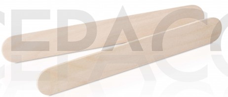 XANITALIA Spatule en bois 15cm - Pack 200pcs