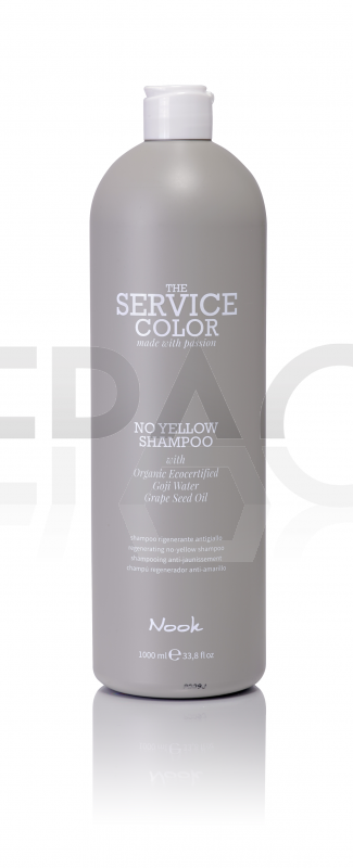 NO 2140 NOOK SERVICE COLOR Shampoing SILVER régénérant anti-jaunissement 1000ml