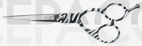 Ciseaux Concave Zebra 5.5"