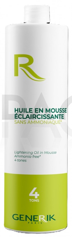 Huile Éclaircissante Sans Ammoniaque 4 Tons 500ml