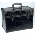 CROCO VALISE EN ALUMINIUM 39X20X28CM SIB