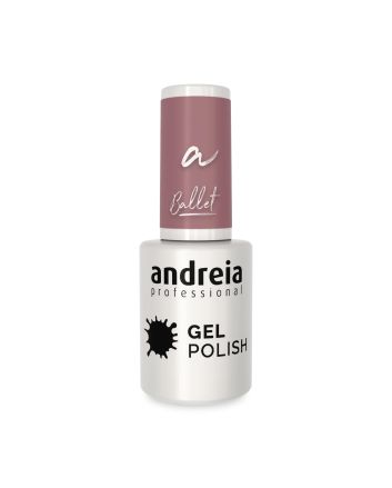 ANDREIA Gel Polish Vernis Semi-Permanent LED & UV BA2 Rose Grisâtre 10.5ml 