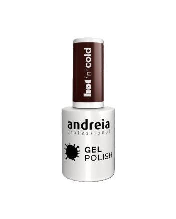 ANDREIA Gel Polish Vernis Semi-Permanent LED & UV HC1 Hot'n Cold - Bordeau foncé 10.5ml