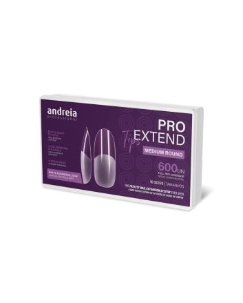 ANDREIA Pro Extend Tips MEDIUM ROUND 600pcs 10 tailles
