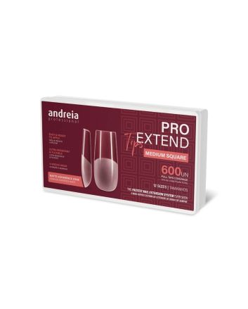 ANDREIA Pro Extend Tips MEDIUM SQUARE 600pcs 12 tailles