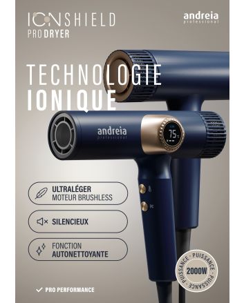 ANDREIA Sèche-Cheveux Professionnel Ion Shield Pro Dryer 2000w
