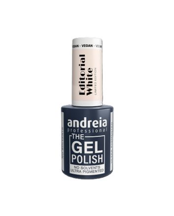 ANDREIA The Gel Polish Vernis Semi-Permanent Vegan LED & UV EW4 Blanc nude 10.5ml 