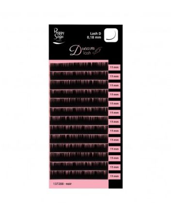 Cil à Cil - Extensions de Cils - Courbure D - Épaisseur 0,18mm 