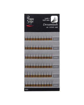 Cils de soie professionnels 6D pour pose d’extensions