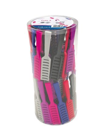 8480500  P000232 Set de 48 Brosses araignées coloris assortis 15.5cm