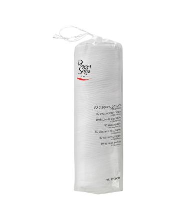 Disques coton x 80 - Ø 6 cm 