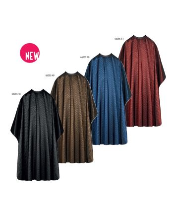 DOTS Cape de coupe Fermeture 3-en-1 combinant VELCRO, CROCHET et BOUTON-PRESSION, Polyester respirant, hydrofuge 130 x 108cm