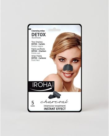IROHA PURIFIANT 5 Patchs pour la Nez Detox - Charbon