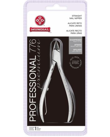 MUNDIAL 776-PR Pince à ongles professionnelle en acier inoxydable 11.6 x 4.8cm  