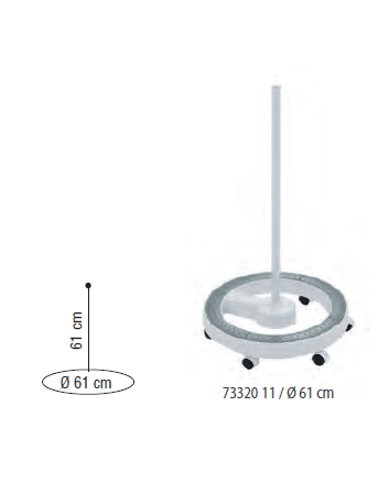 7332011 P003225  PIED POUR LAMPE PREMIUM
