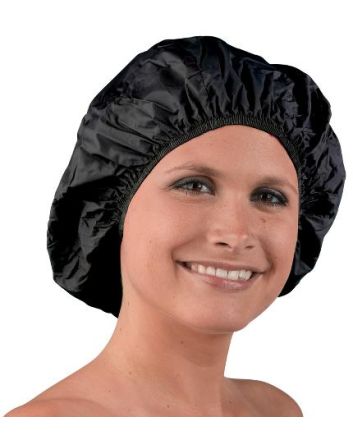 0253309 PLASTI-CAP ELASTIC Bonnet permanente plastique / élastique noir