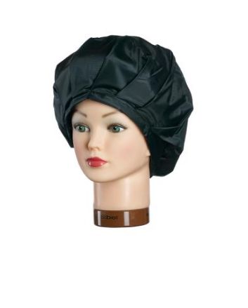 501093202 Bonnet permanente en plastique avec fermeture velcro noir