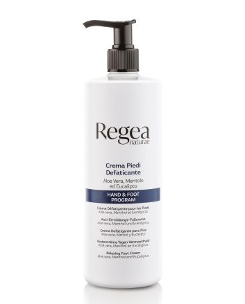 REGEA Crème défatigante pour les pieds aloe vera, Menthol et Eucalyptus 500ml