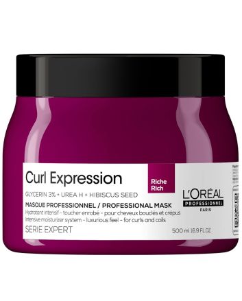 Serie Expert Curl Expression Butter Masque Hydratant Intensif - Toucher enrobé - pour cheveux bouclés et crépus500ml