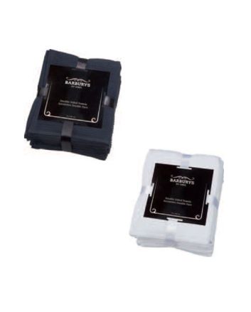 SERVIETTES DE BARBIER DOUBLE FACE 6 pièces