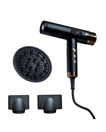 SWISSLISS Sèche-cheveux Divine Edition Black & Gold 1800w