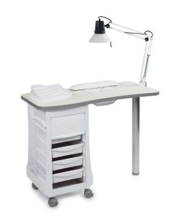 7310610 P000110 Table manucure avec aspirateur intégré