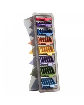 WAHL Kit de 8 sabots couleurs 3 mm, 6 mm, 10 mm, 13 mm, 16 mm, 19 mm, 22 mm, 25 mm