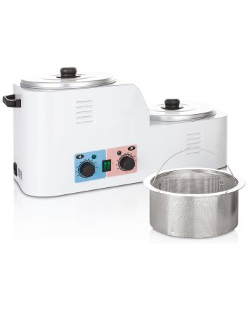 XANITALIA Chauffe-Cire 2 cuves 8 Litres