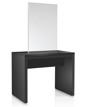 XANITALIA CONSOLLE BI-SIDE Miroir double face avec console noire