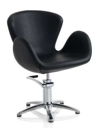 XANITALIA HAIR CHARLOTTE Fauteuil de Coiffure Pompe Hydraulique Base 5 branches