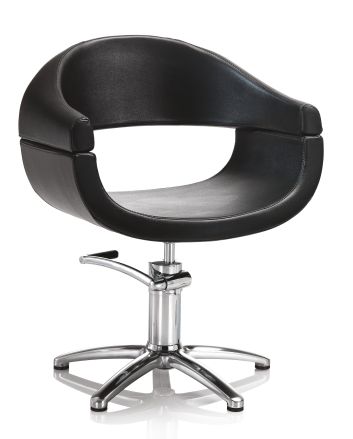 XANITALIA HAIR QUEEN Fauteuil de Coiffure Pompe Hydraulique Base 5 branches