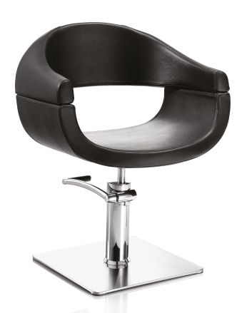 XANITALIA HAIR QUEEN Fauteuil de Coiffure Pompe Hydraulique Base carrée