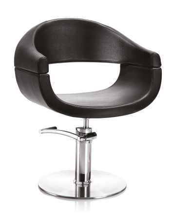 XANITALIA HAIR QUEEN Fauteuil de Coiffure Pompe Hydraulique Base ronde