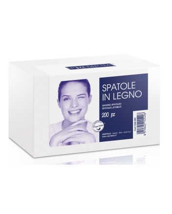 XANITALIA Spatule en bois 15cm - Pack 200pcs