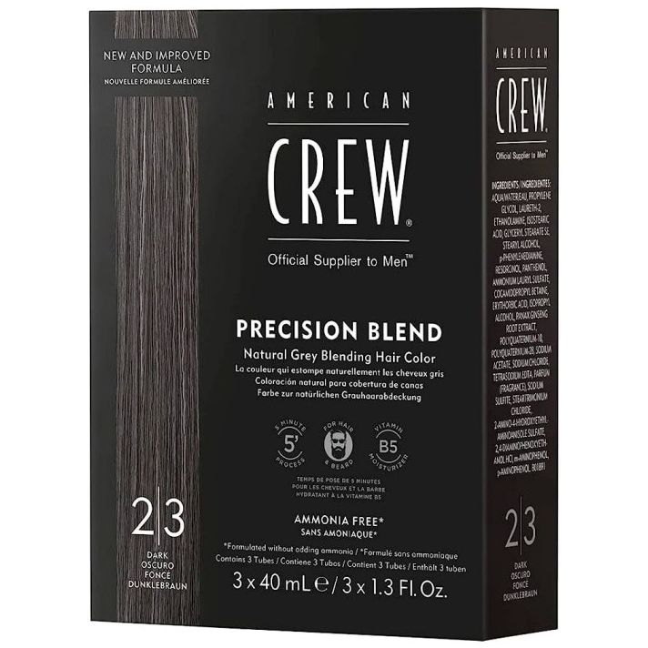AMERICAN CREW Precision Blend 2/3 Dark 3 x 40ml