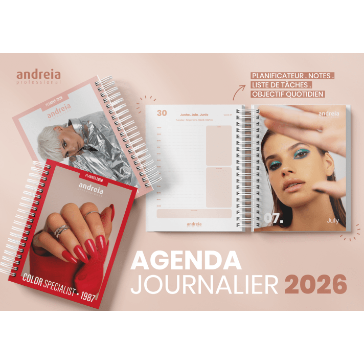 ANDREIA DAILY PLANNER Agenda 2026