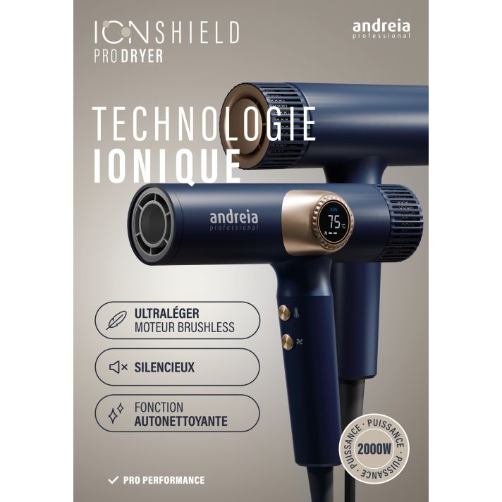 ANDREIA Sèche-Cheveux Professionnel Ion Shield Pro Dryer 2000w